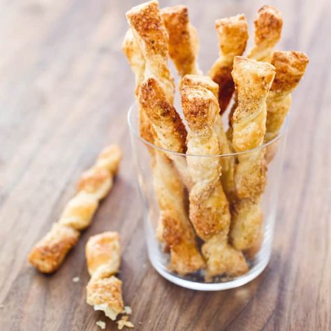 Orange-Cardamom Twists | America's Test Kitchen Parmesan Twists, Puff Pastry Twists, Cheese Twists, Donut Toppings, Cheese Puff Pastry, Cookie Toppings, Cheese Straws, Twisted Recipes, Almond Flour Recipes