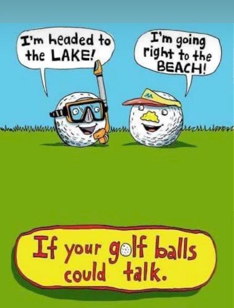 Golf Clip Art, Golf Jokes, Golf Birthday Cards, Golf Cards, Laughter The Best Medicine, Golf Party, Golf Theme, Golf Birthday, Funny Comic