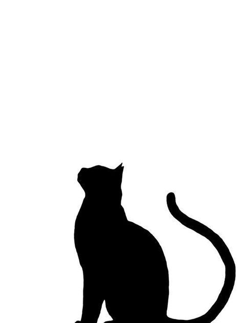 Silhouette Arte, Silhouette Chat, Cat Frame, Black Cat Art, Cat Quilt, A Black Cat, Animal Silhouette, Cat Art Print, Cat Silhouette