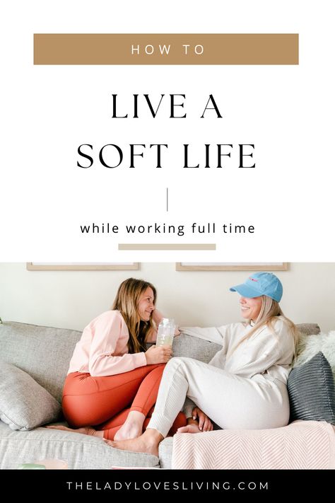 In today's fast-paced world, the demands of a full-time job often leave us yearning for a sense of balance, comfort, and relaxation. But fear not! Our guide to living a soft life while working 9 to 5 is here to show you how it's possible to embrace the concept of a "soft life" while efficiently navigating the challenges of full-time work. === relaxation aesthetic, soft life, self care, self care ideas, better self, self time, healthy habits, personal life, good energy Relaxing Self Care Aesthetic, Having Your Life Together Aesthetic, Soft Life Tips, Living By Yourself Aesthetic, Better Life Aesthetic, 9 To 5 Job Aesthetic, Work Life Balance Aesthetic, Living My Best Life Aesthetic, Elegant Mindset