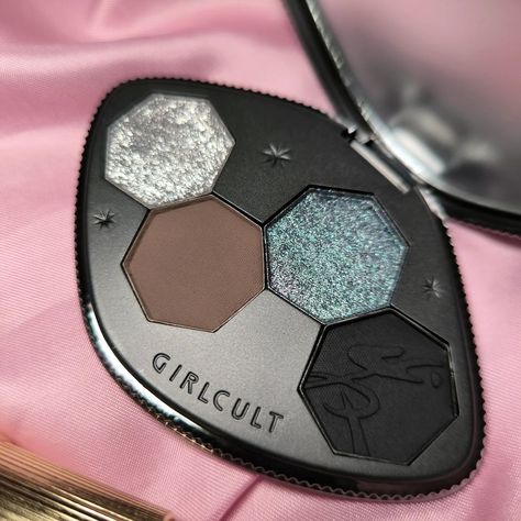 🖤 Girlcult 🖤 Hi! Today I'm bringing you some beautiful, moody makeup from @girlcult_cosmetics 🥰 All of their releases look so cool, and I have heard a lot of good things about the quality of their products, so I immediately placed an order when I knew that they were available on @yesstyle The black blush has some finger marks, but that's because I couldn't resist trying it out as soon as I got it 🙈 It looks very unique, I'm excited to try it out on my face ASAP. Here's everything that I b... Girlcult Cosmetics, Girlcult Makeup, Moody Makeup, Black Blush, So Cool, I Got This, Dream Closet, The Black, Blush