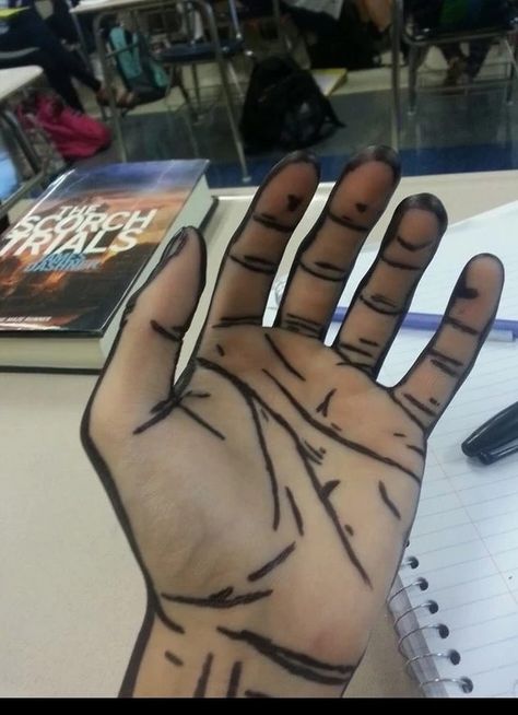 Bored In Class, Hand Doodles, Pen Tattoo, Borderlands, Hand Art, Book Art Drawings, Simple Doodles, Art Tutorials Drawing, Doodle Drawings