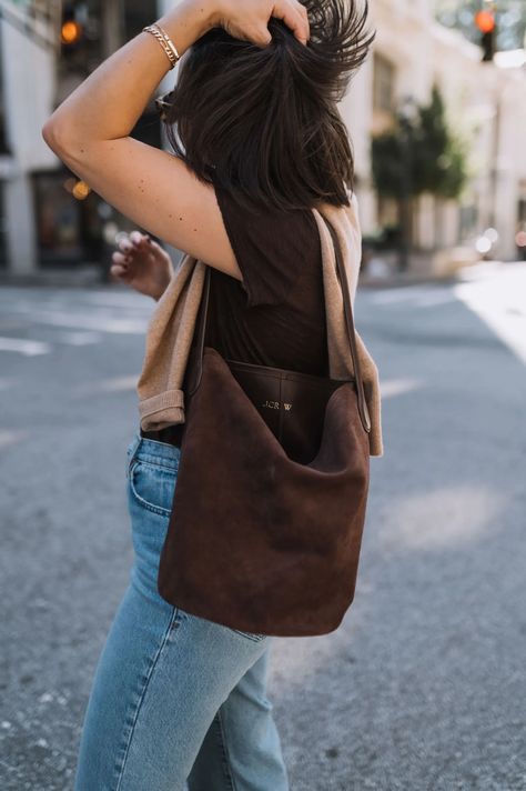 Best Fall Accessories For 2024 J Crew Berkeley Bucket Bag, Bucket Bags Outfit, Signature Outfit, Make Outfits, Loafers Trend, Printed Tights, Best Accessories, All Black Looks, Black Slip Dress