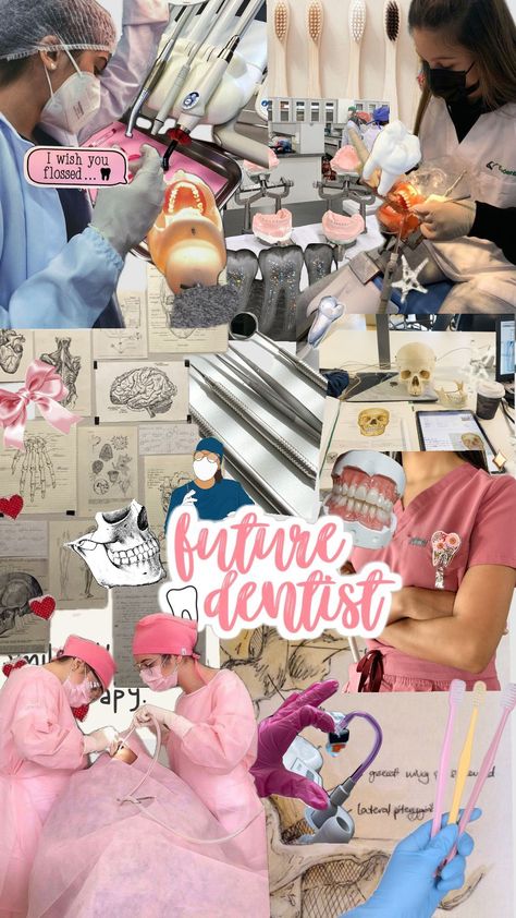 I build my future 🫰🩷 Dentist Pink Aesthetic, Dental Therapist Aesthetic, Dentist Wallpaper Aesthetic, Dentist Aesthetic Wallpaper, Dentist Motivation, Dental School Aesthetic, Dentistry Wallpaper, Dentist Wallpaper, Dentist Aesthetic