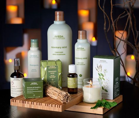 Aveda Spa, Aveda Makeup, Spa Business Cards, Aveda Salon, Skin Care Salon, Mint Hair, Skin Care Spa, Rosemary Mint, Suncare