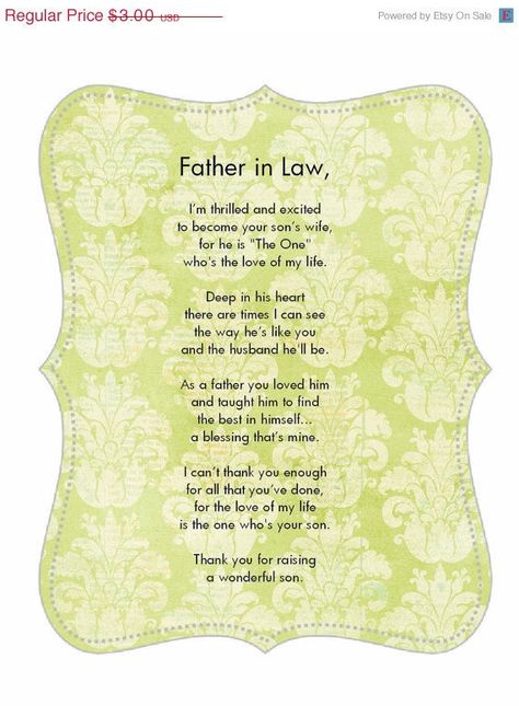 Father in law Poems Letter To Father, Personalized Handkerchief Wedding, Wedding Poems, Wedding Handkerchief, Father In Law, Future Mrs, In Law Gifts, In Laws, My Ex