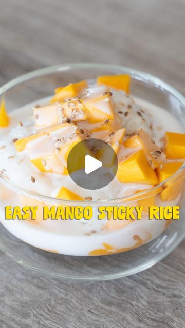 Ken T on Instagram: "I don’t know about y’all, but to me, the best compliment for an Asian dessert is “not too sweet!” and mango sticky rice is such an incredibly simple dessert that showcases the beauty and flavors of Southeast Asia, and of course, it is just the rice amount of sweetness for me. 

This is one of my favorite desserts of all time, and this recipe might be the easiest and most foolproof way to make mango sticky rice at home, right in your rice cooker! 

Printable recipe is on my blog: https://feedthepudge.com/easy-rice-cooker-mango-sticky-rice/

#mangostickyrice #mango #asiandesserts" Rice Dessert Recipes, Mango Sticky Rice Recipe, Mango Desserts, Rice Desserts, Asian Dessert, Hawaiian Dishes, Easy Rice, Mango Dessert, 100k Views