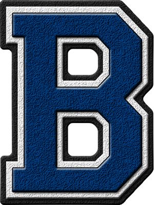 Presentation Alphabets: Royal Blue Varsity Letter B Initial Fonts, Design Alphabet, Instructional Technology, School Labels, Varsity Letter, Alphabet Stickers, Monogram Alphabet, Name Ideas, Letter P