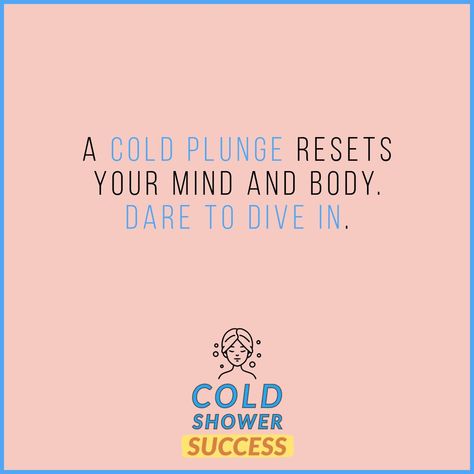 Experience a refreshing reset with each cold plunge, revitalizing both mind and body. Follow @coldshowersuccess for more content and quotes about Cold Water Therapy, Wellness, and Personal development. 💪❄️🩵 #coldshowersuccess #coldshowers #coldshower #icebath #coldplunge #motivationalquotes #makeitrough #30daycoldshowerchallenge #success #motivation #empowerment #selfesteem #successquotes #coldshowerbenefits #winnersmindset #discipline #confidence #antidepression #willpower #entrepreneurquo... Cold Water Therapy Quotes, Cold Plunge Quotes, Cold Water Therapy, Water Therapy, Cold Plunge, Therapy Quotes, Cold Shower, Success Motivation, Cold Therapy