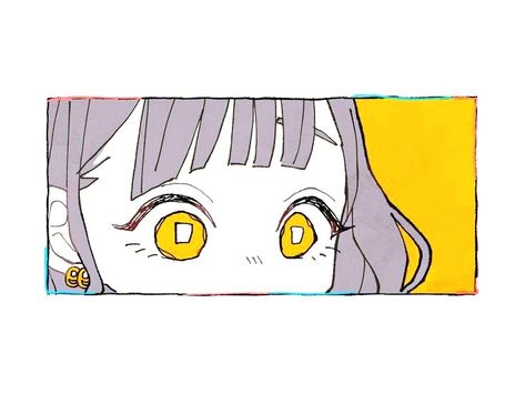 Big eyes kawaii Round Anime Eyes, Yellow Eyes Drawing, Big Anime Eyes, Bucket Hat Girl, Eye Iris, Mha Dr, Anime Inspiration, Drawing Eyes, Eye Sketch