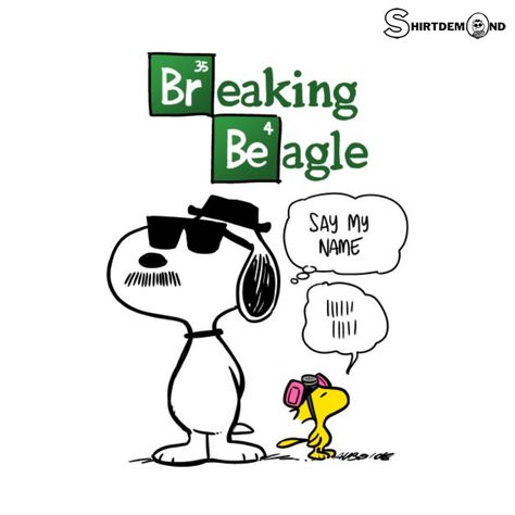 Breaking Bad Doodle, Breaking Bad Dibujo, Breaking Bad Shirt, Snoopy Items, T-shirt Design Illustration, Peanuts Charlie Brown Snoopy, Happy Day Quotes, A Typography, Typography T Shirt Design