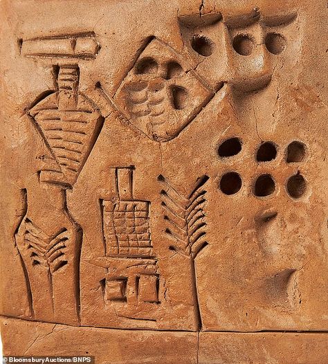 Sumerian Language, Waldorf Painting, Clay Tablet, Fertile Crescent, David Rockefeller, Werner Heisenberg, Ancient Drawings, Cradle Of Civilization, Ancient Mesopotamia