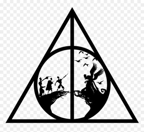 Deathly Hallows Art, Harry Potter Symbols, Harry Potter Puzzle, Hp Tattoo, Deathly Hallows Symbol, Harry Potter Art Drawings, Harry Potter Painting, Harry Potter Room Decor, Harry Potter Deathly Hallows