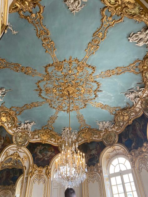 Rococo Elements, Rococo Ceiling, Gothic Rococo, Rococo Wedding, Cmbyn Aesthetic, Rococo Architecture, Regency Core, Rococo Aesthetic, Rococo Decor