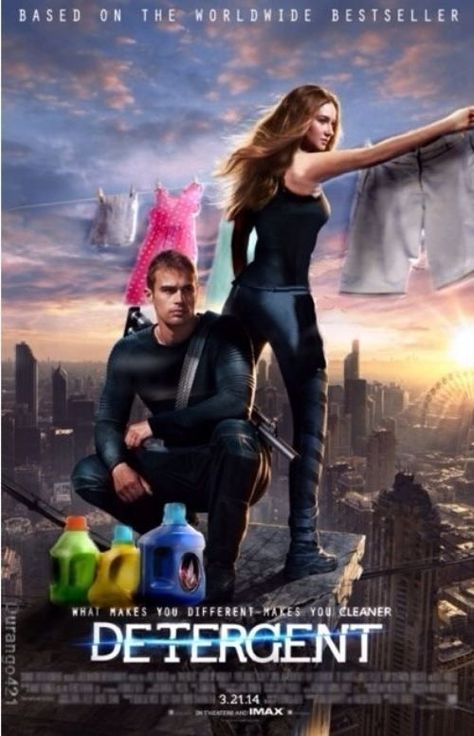 Detergent is my new favorite book Divergent Memes, Quote Movie, Insurgent Quotes, Divergent Humor, Divergent Movie, Divergent Quotes, Divergent Funny, Quotes Songs, Clary Fray