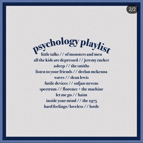 Spotify Playlist Covers Aesthetic Study, The Oh Hellos Aesthetic, Song Recommendations Aesthetic, Writing Songs Aesthetic, Spotify Playlists Aesthetic, Psychology Student Aesthetic, Psychology Aesthetic, Song Recs, Music Recs