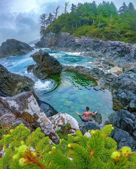 Looking for hot springs in BC? These BC hot springs are perfect for a weekend road trip adventure! British Columbia Travel, Natural Hot Springs, Hot Pools, Canadian Travel, Canada Toronto, Ottawa Ontario, Spring Resort, Vancouver Island, Canada Travel