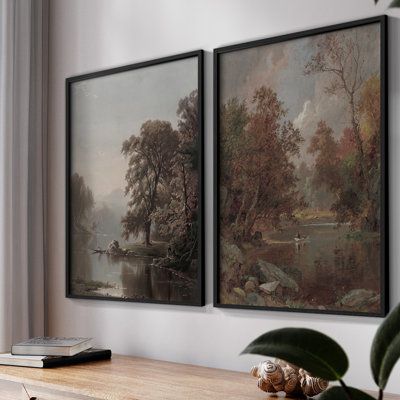 Black Wall Gold Frames, Artwork Above Toilet, Dark Moody Artwork, Gallery Wall Lighting, Moody Artwork, Dining Room Gallery Wall, Transitional Art, Dream Goals, Apt Ideas