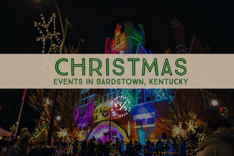 Have you ever visited Bardstown during Christmas? See Holiday Events: https://blog.kysupplyco.com/christmas-in-bardstown-kentucky/ Bardstown Kentucky Christmas, Christmas In Kentucky, Kentucky Christmas, Bardstown Kentucky, Christmas Towns, Kentucky Sports, Christmas Pickle, Santa Express, Ghost Of Christmas Past