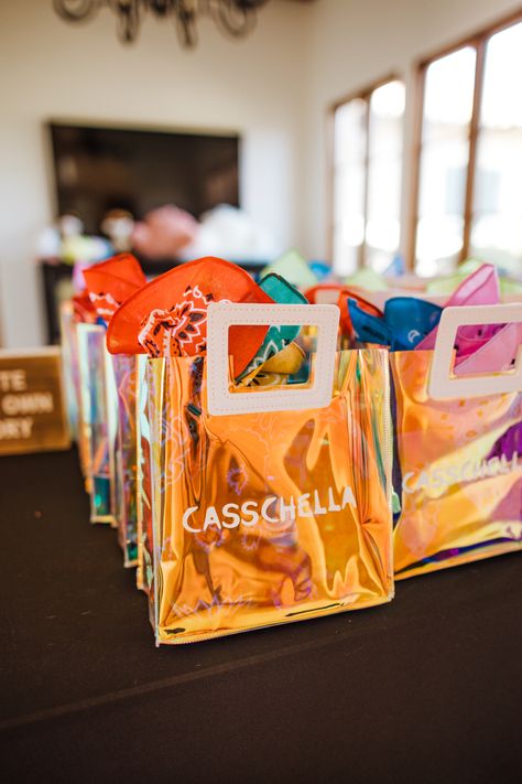 Swag Bag Coachella Theme Birthday, Coachella Theme Party Decoration, Coachella Birthday Party, Coachella Party Ideas, Coachella Theme Party, Coachella Theme, Coachella Birthday, Coachella Party, Festival Theme