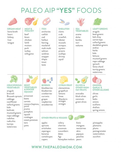 Autoimmune disease is an epidemic in our society, affecting an estimated 50 million Americans. But it doesn’t have to be. Although genetic predisposition accounts for approximately one-third of your risk of developing an autoimmune disease, the other two-thirds comes from your environment, your diet, and your lifestyle. In fact, experts are increasingly recognizing that certain dietary factors are key contributors to autoimmune disease, placing these autoimmune conditions in the same class o... Aip Diet Recipes, Paleo Menu, Paleo Autoimmune Protocol, Autoimmune Protocol Diet, Autoimmune Paleo Diet, Autoimmune Recipes, Paleo Mom, Autoimmune Paleo Recipes, Aip Paleo Recipes