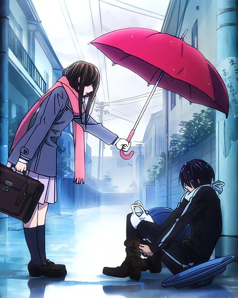 Yato And Hiyori, Regard Animal, Anime Landscape, Cowboy Bebop Anime, Noragami Anime, Bel Art, Blog Art, Film Disney, Maid Sama