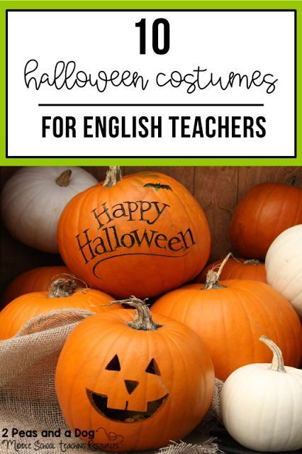 Finding a creative, yet school-suitable Halloween costume can be challenging. Find 10 creative Halloween costume ideas for English teachers in this blog post from 2 Peas and a Dog. #halloween #teachers #teacherhalloweencostumes English Teacher Costume Ideas, English Teacher Halloween Costumes, Middle School Classroom Organization, Christmas Reading Activities, Middle School Writing Prompts, Middle School Reading Activities, Creative Halloween Costume Ideas, Middle School Reading Comprehension, Creative Writing Lesson