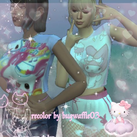 Sims 4 Cc Cutecore Clothes, Decora Sims 4 Cc, Cutecore Sims 4, Sims 4 Cutecore Cc, Kawaii Sims 4 Cc Clothing, Sims 4 Cc Graphic Tees, Sims 4 Cc Sims Download, Sims4 Clothing, Sims 4 Cas Background