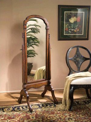 I like the chair Wood Floor Stain Colors, Art Deco Style Interior, Modern Paint Colors, Tilt Mirror, Cheval Mirror, Foyer Decorating, Wooden Mirror, Dressing Mirror, Wood Mirror