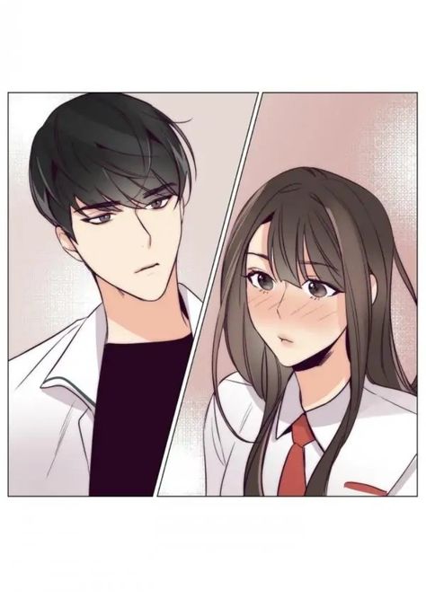 Love At First Sight Anime, Love At First Sight Drawing, Love Tropes, Shoujo Romance Manga, Romance Manhwa, Planner Board, Cute Romance, Romance Manga, Manga Couple