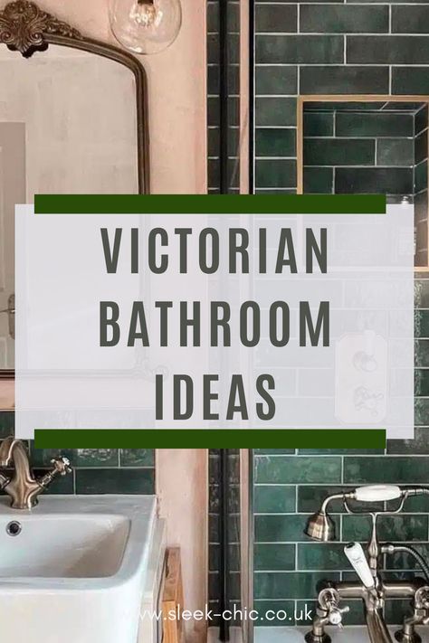 Embark on a design journey with 27 Victorian bathroom ideas that promise to infuse your space with the grandeur of a bygone era. From the charm of vintage fixtures to the timeless allure of patterned tiles, this article unveils the secrets to creating a bathroom that transcends trends. Click to delve into the full article and follow us for a steady stream of inventive decor insights. Victorian Tiles Bathroom, Victorian Bathroom Vintage, Small Victorian Bathroom, Vintage Bathroom Tile Ideas, Victorian House Bathroom, Victorian Bathroom Ideas, Victorian Bathroom Tiles, Modern Victorian Bathroom, Victorian Bathroom Accessories