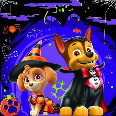 Halloween Classroom Decorations, Halloween Pinata, Halloween Birthday Invitations, Halloween Classroom, Paw Patrol Pups, Chase Paw Patrol, Paw Patrol Party, Paw Patrol Birthday, Fall Halloween Crafts