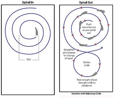 Dressage Exercises Training, Barrel Racing Exercises, Horsemanship Patterns, Barrel Racing Training, Barrel Train, Riding Exercises, Dressage Exercises, Horse Training Exercises, Horse Lessons