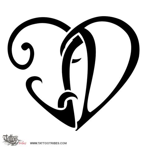 JD heart tattoo J & D Tattoos, Jd Tattoo, Tattoos Letters, Letter L Tattoo, D Heart, Tramp Stamps, Letter Tattoos, Love Heart Tattoo, J Tattoo