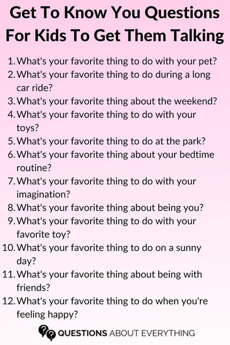 A list of Questions to get to know your kids Fun Questions For Kids, Children Talking, Grandchildren Gift Ideas, Conversation Starters For Kids, Questions For Kids, Kids Questions, Fun Questions, Parenting Knowledge, Fun Questions To Ask