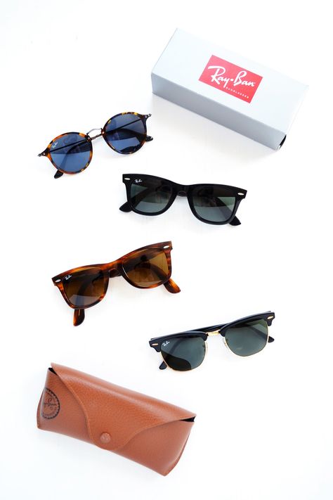 Ray-Bans: Picking Your To Perfect Pair & Where To Buy Them Cheaper Online Ray Ban Original Wayfarer, Mens Glasses Fashion, Ray Ban Sunglasses Sale, Ray Ban Sunglasses Outlet, Cheap Ray Bans, Ray Ban Glasses, Ray Ban Outlet, Sunglasses Collection, Stylish Women Fashion