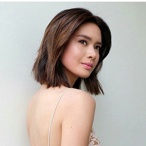 Cut Above Shoulder Length Hair Cuts, Above The Shoulder Haircut, Erich Gonzales, Above Shoulder Length Hair, Filipino Hair, Shoulder Haircut, Haircut For Face Shape, Celebrity Haircuts, 50 Hair