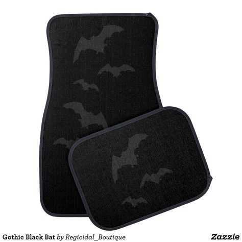 Car Deco, Cool Car Accessories, Car Goals, Car Floor Mat, Cute Car Accessories, Car Inspiration, Pt Cruiser, Car Mods, Black Bat