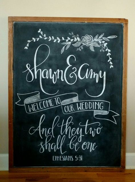 Welcome to our wedding chalkboard, Wedding chalkboard,  hand lettering, wedding chalk art. Chalk art by Caroline's Lettering Co.  March 2017 Thank You Chalkboard Sign Chalk Art, Wedding Chalkboards Ideas, Welcome To Our Wedding Chalkboard Sign, Wedding Chalkboard Signs Reception, Wedding Chalk Board, Wedding Chalkboard Art, Wedding Chalkboard Ideas, Welcome To Wedding Sign, Wedding Chalk Art