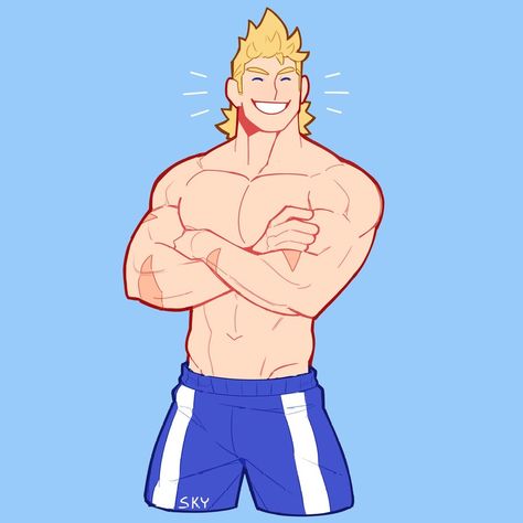 Cute Chubby Guys, Mirio Togata, Camp Buddy, Boboiboy Anime, Voltron Fanart, Anime Guys Shirtless, Miraculous Ladybug Fan Art, Spiderman Art, Character Design Male