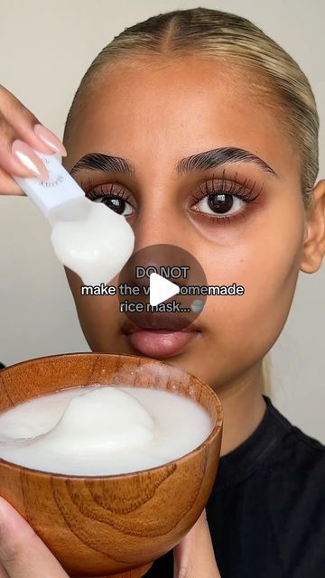 Laila paul on Instagram: "If you haven’t made the homemade rice mask your missing out 🫢🍚😶‍🌫️☁️

#rice #mask #kbeauty #skin" Tumeric Masks, Rice Mask, K Beauty, Face Mask, Rice, Acne, Mask, Skin, On Instagram