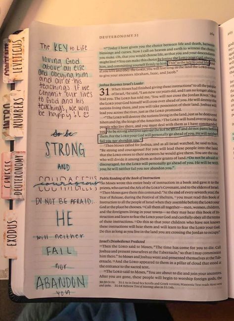 bible journaling <3 Deuteronomy Bible Study Notes, Deuteronomy Bible Study, 1 Timothy Bible Journaling, Deuteronomy Bible Journaling, Isaiah Bible Journaling, Timothy Bible, Book Of Deuteronomy, Isaiah Bible, Wisdom Bible