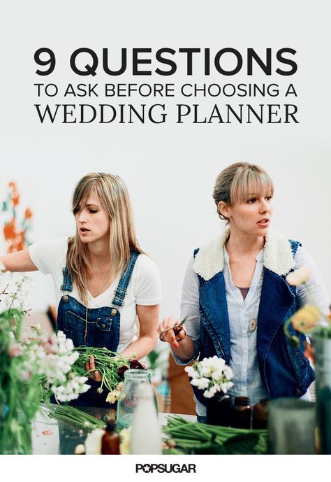 You've decided to hire a wedding planner — but how do you know which person is right for you and your big day? Thanks to a growing industry and what seems like a million different wedding blogs, it's not always easy to sift through the hundreds of event coordinators out there. Not sure where to start? Ask yourself these nine important questions as you search for the perfect wedding planner. Florist Inspiration, Flower People, Wedding Checklists, Events Photography, Floral Studio, Brand Photography, The Bay Area, Event Coordinator, Wedding Checklist