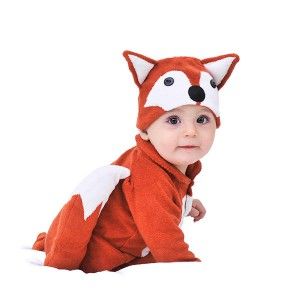 Fox Halloween Costume, Costume Carnevale, Koala Costume, Fox Halloween, Woodland Animals Party, Fox Clothing, Animal Halloween Costumes, Fox Costume, Fox Hat