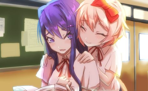 Sayori X Yuri, I Need A Boyfriend, Oki Doki, Doki Doki Literature Club, Addicted To You, Psychological Horror, Doki Doki, Special Interest, Literature Club