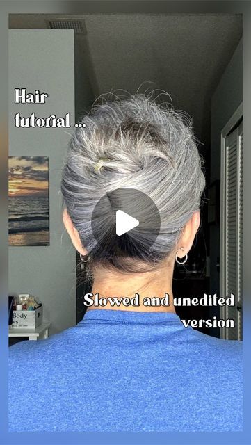 Tutorial Chignon, Bob Updo Hairstyles, Washing My Hair, Short Hair Updo Tutorial, Clear Things, Chignon Updo, Hair Updos Tutorials, Bun Tutorials, Updo Tutorial