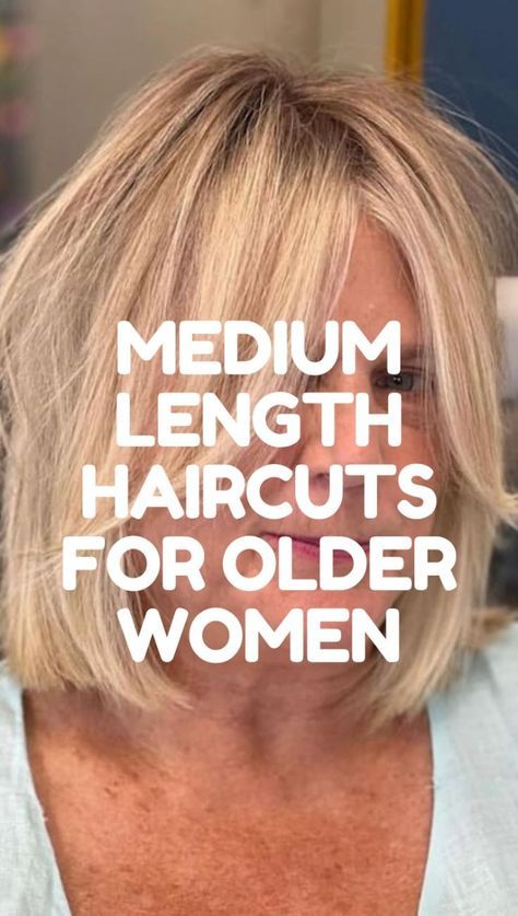 Choppy Above Shoulder Length Hair, Hairstyles For Medium Length Hair For 50, Best Mid Length Haircuts For Fine Hair, Medium Length Bob With Layers Thick Hair, Blonde Hair Over 50 Mid Length, Medium Length For Thinning Hair, 55 Year Old Hairstyles, Medium Length Choppy Bob, Womens Haircuts Medium Layers Trending Hairstyles