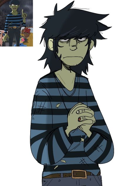 Gorillaz Fanart Murdoc, Murdoc Niccals Outfits, 2d Gorillaz Drawing, Murdoc Pfp, 2doc Fanart, Murdoc Fanart, Murdoc Niccals Fanart, 2d Pfp, Gorillaz Murdoc