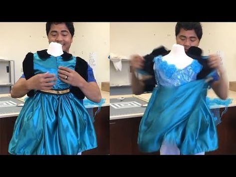 (820) Dad Makes The Most Amazing Transforming Dresses - YouTube Designer Daddy Dresses, Transforming Dress Costume, Quick Change Costume Dresses, Transformation Dress Costume, Transforming Dress Diy, Quick Change Dress Diy, Transforming Dress Ideas, Cinderella Transformation Dress, Transformation Dress Fashion