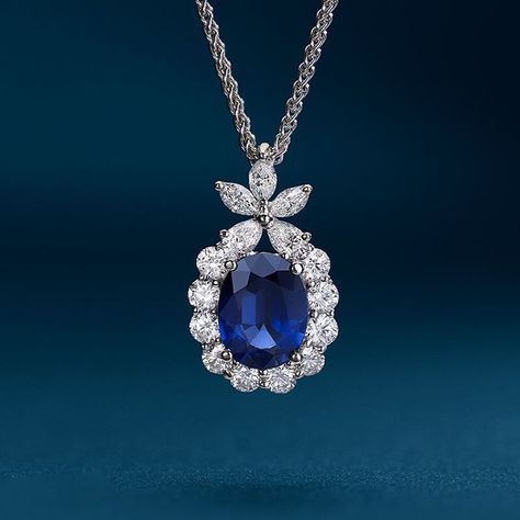 “Happy September! Shop stunning sapphires using the link in our bio. #September #Fall #Jewelry #Birthstone” September Fall, Sapphire Jewellery, Happy September, Editor In Chief, Elven Jewelry, Diamond Pendent, Jewelry Designing, Diamond Pendant Sets, Unique Pendant Necklace